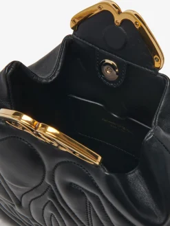 Flash Sale Alexander McQueen Women's The Seal Box in Black