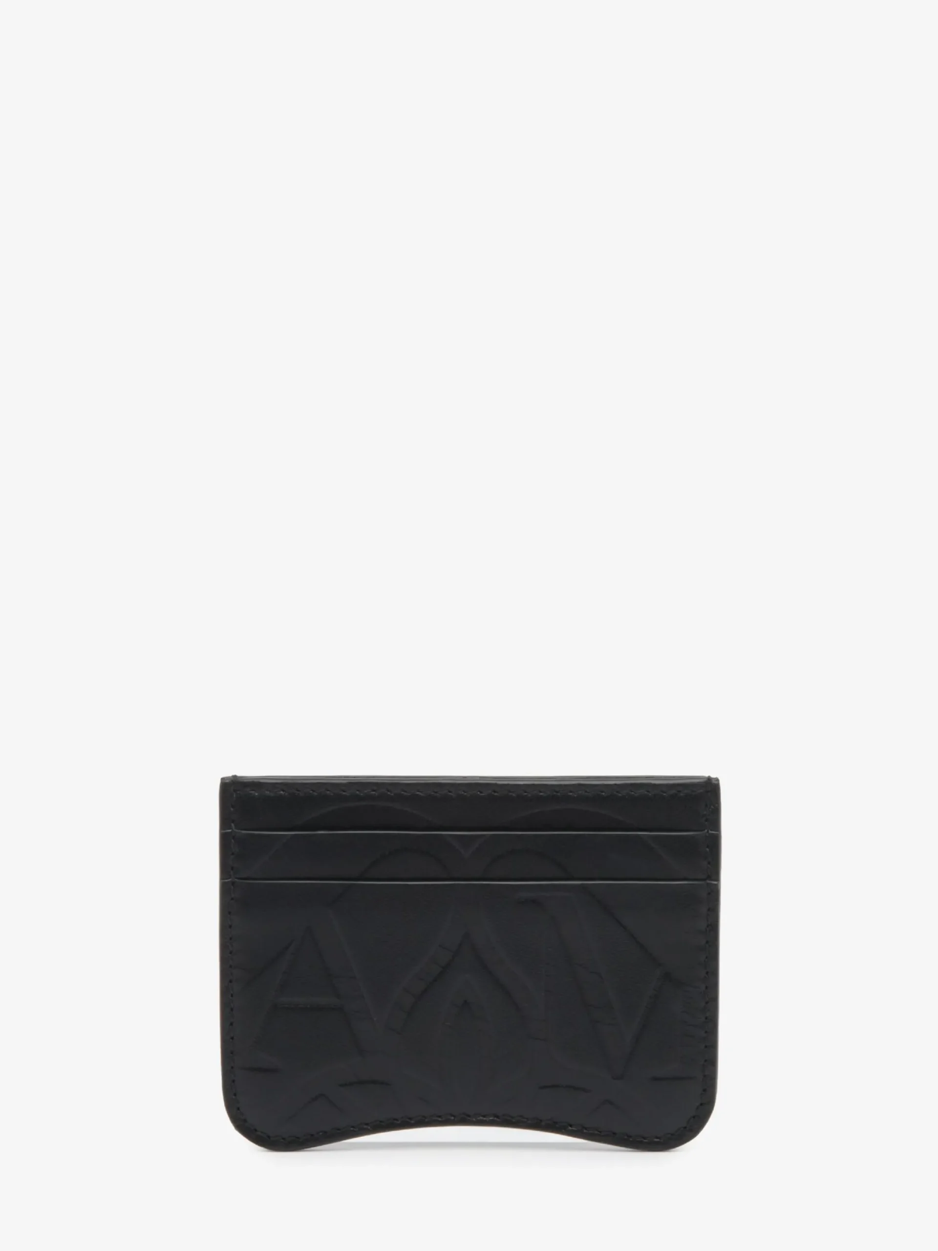 Online Alexander McQueen Women's The Seal Card Holder in Black