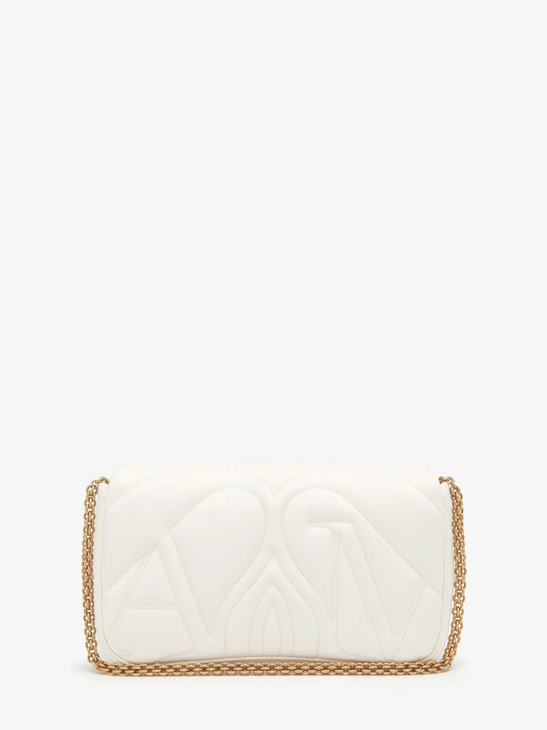 Best Alexander McQueen Women's The Seal Small Bag in Soft ivory