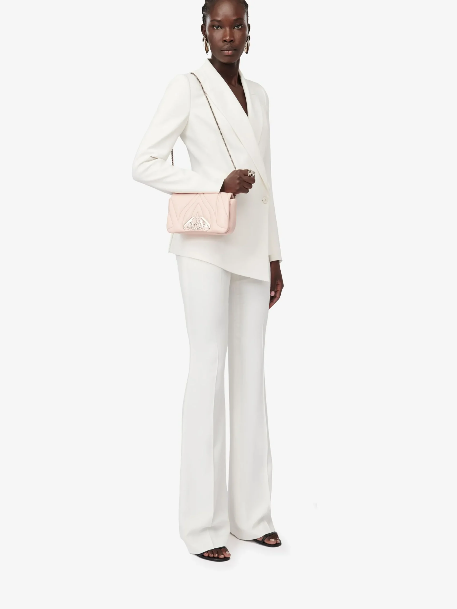 Cheap Alexander McQueen Women's The Seal Small Bag in Clay