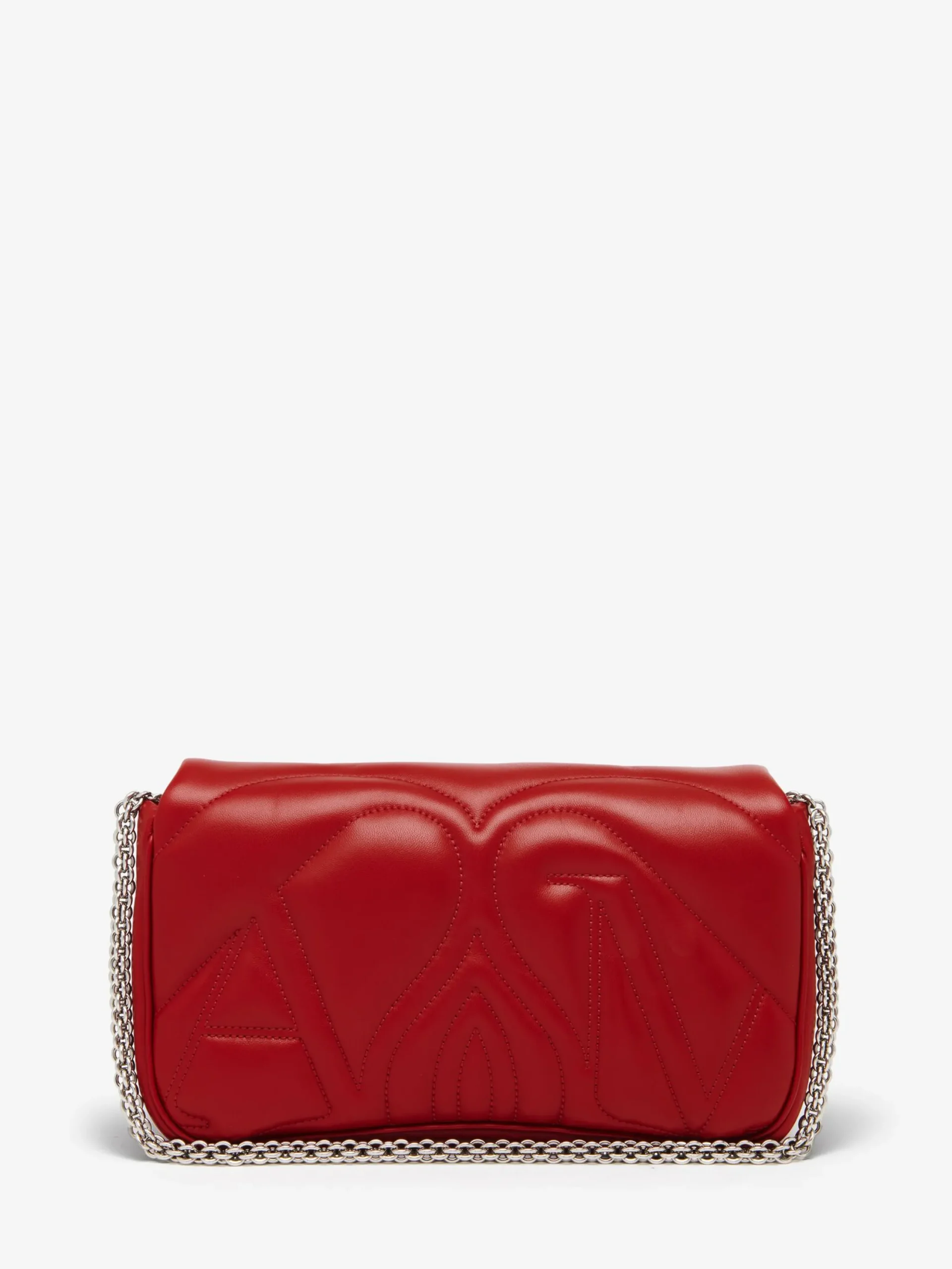 Outlet Alexander McQueen Women's The Seal Small Bag in Blood Red