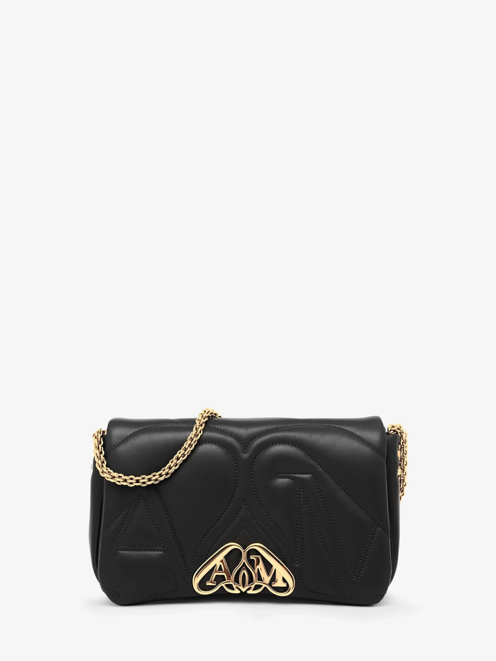 Clearance Alexander McQueen Women's The Seal Small Bag in Black
