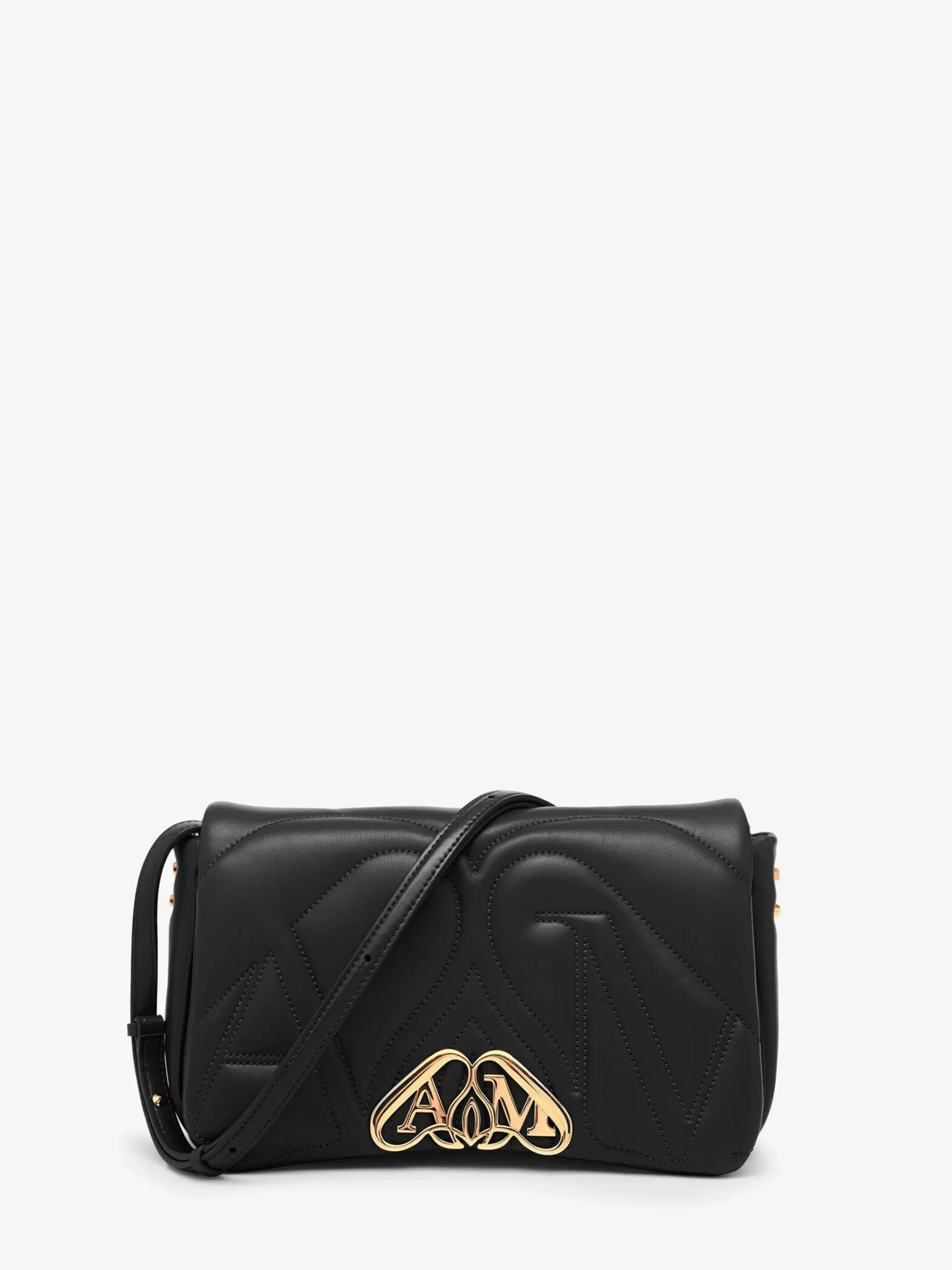 Clearance Alexander McQueen Women's The Seal Small Bag in Black