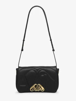 Clearance Alexander McQueen Women's The Seal Small Bag in Black