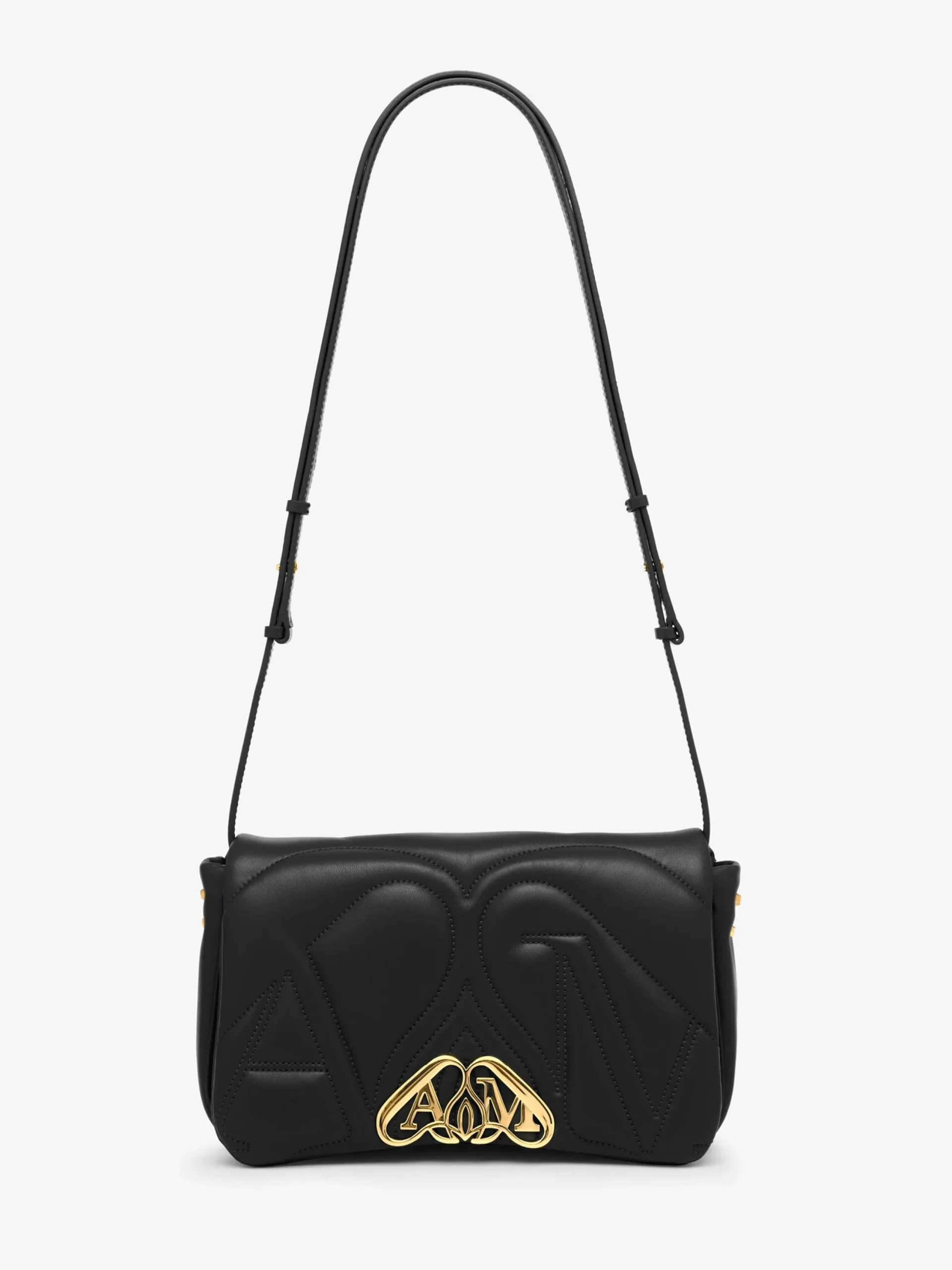 Clearance Alexander McQueen Women's The Seal Small Bag in Black