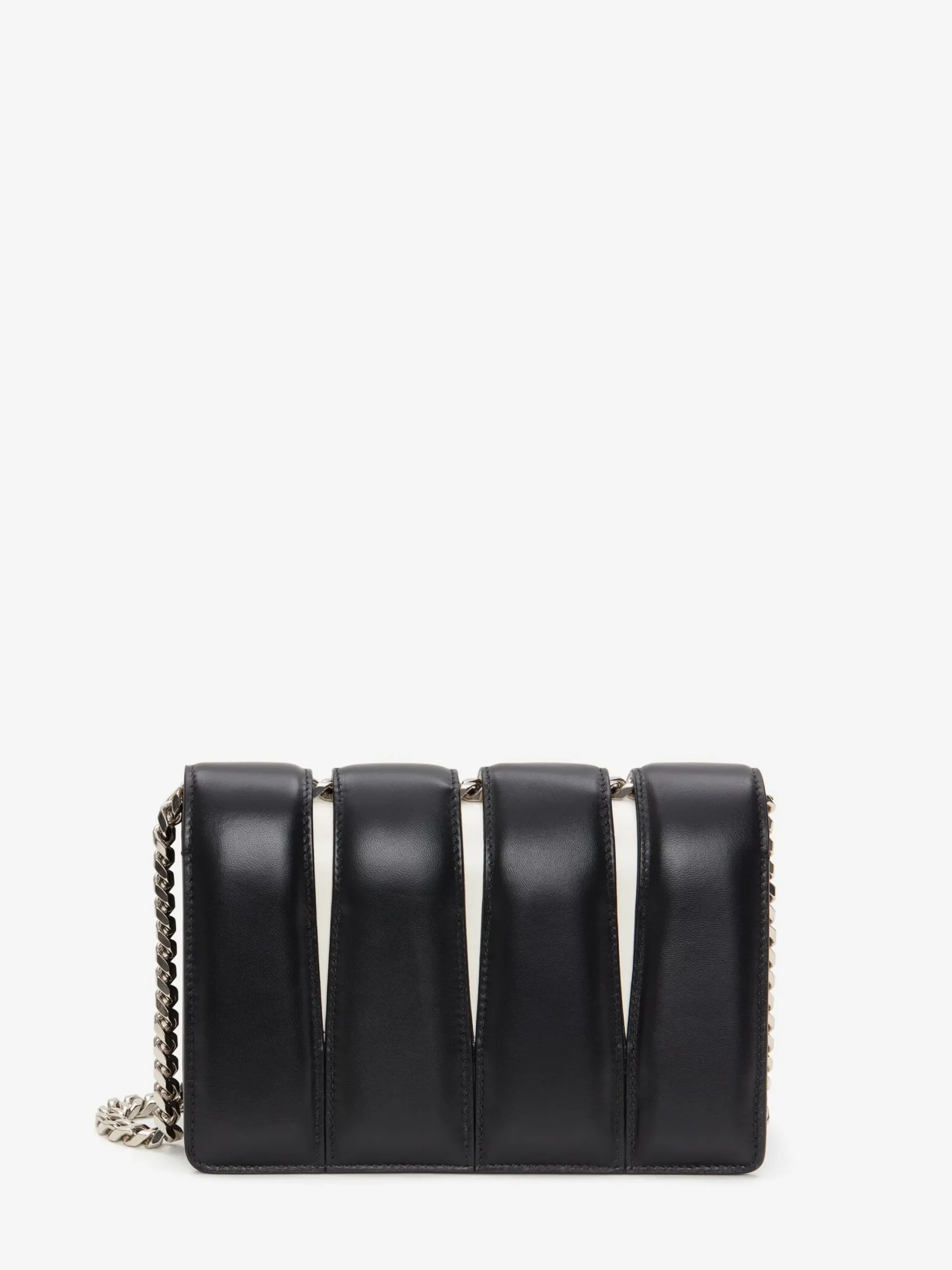 Fashion Alexander McQueen Women's The Slash Bag in Black/Ivory