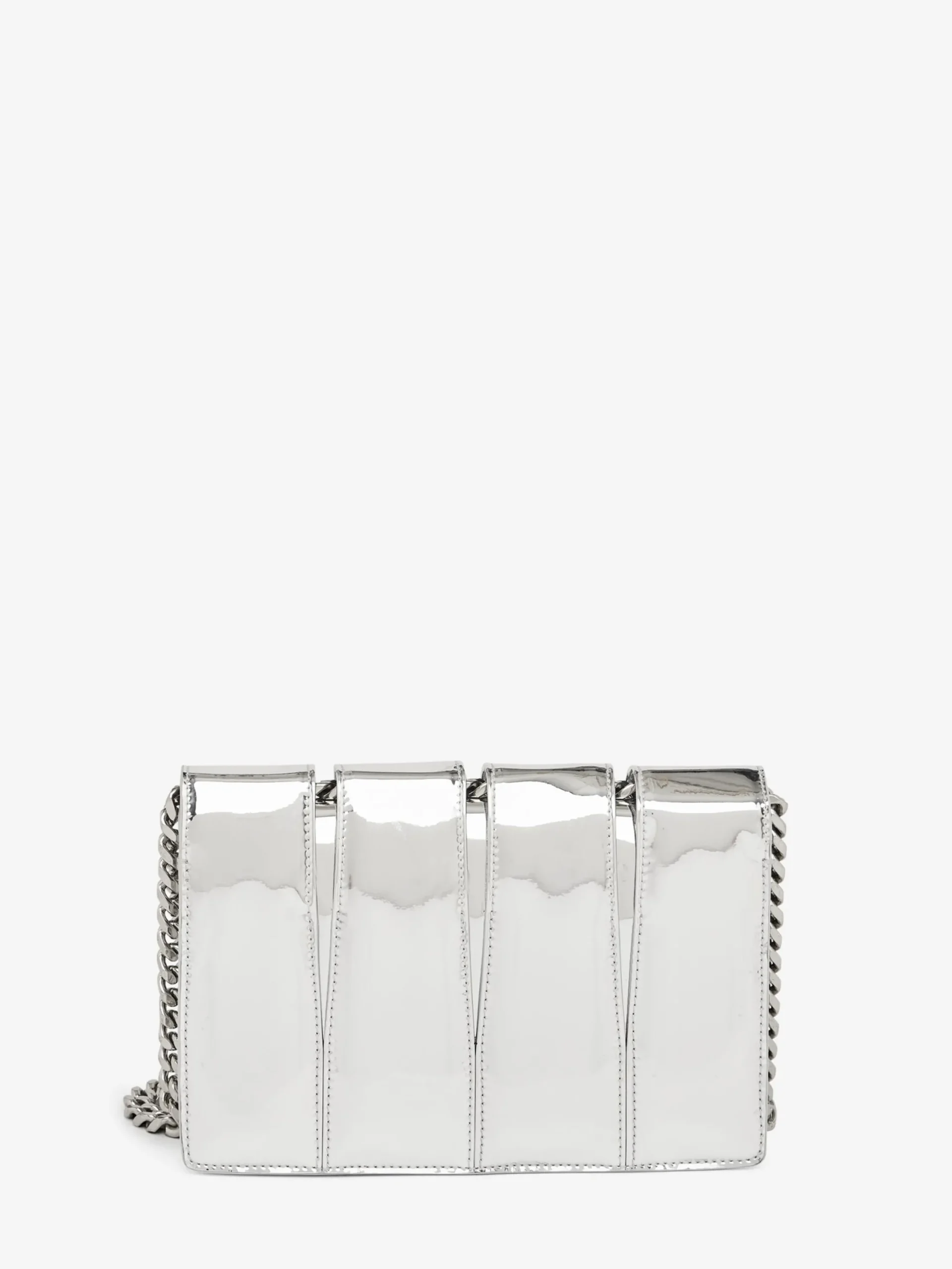 Discount Alexander McQueen Women's The Slash Bag in Silver