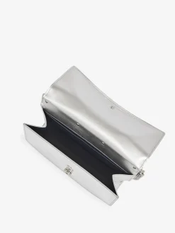 Discount Alexander McQueen Women's The Slash Bag in Silver