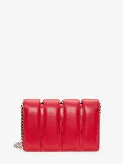 Outlet Alexander McQueen Women's The Slash Bag in Welsh Red