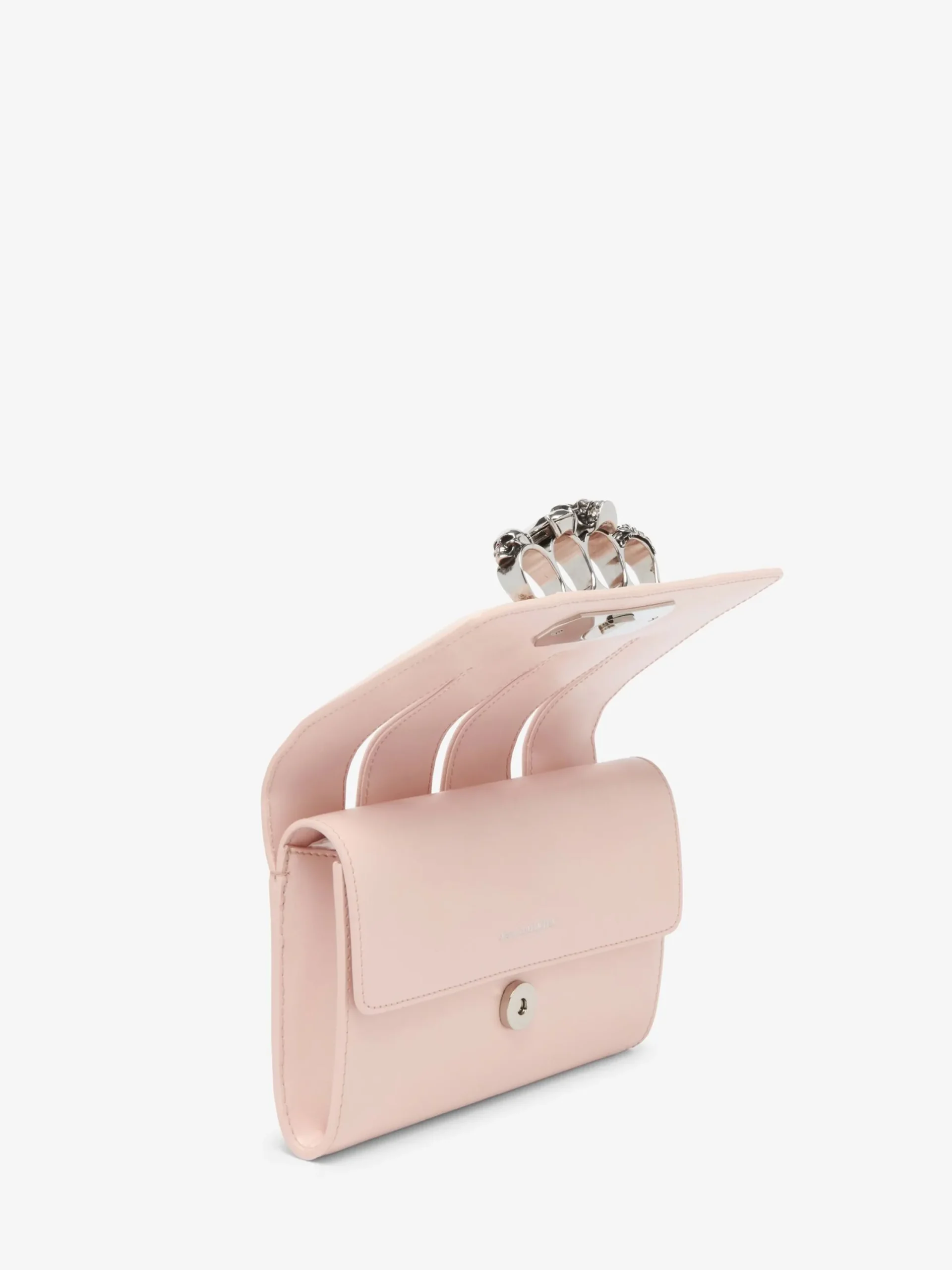 Discount Alexander McQueen Women's The Slash Clutch in Clay