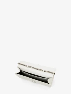 Cheap Alexander McQueen Women's The Slash Clutch in Ivory