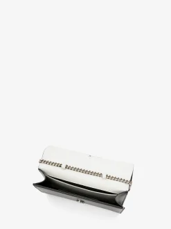 Flash Sale Alexander McQueen Women's The Slash Clutch in Black/Ivory