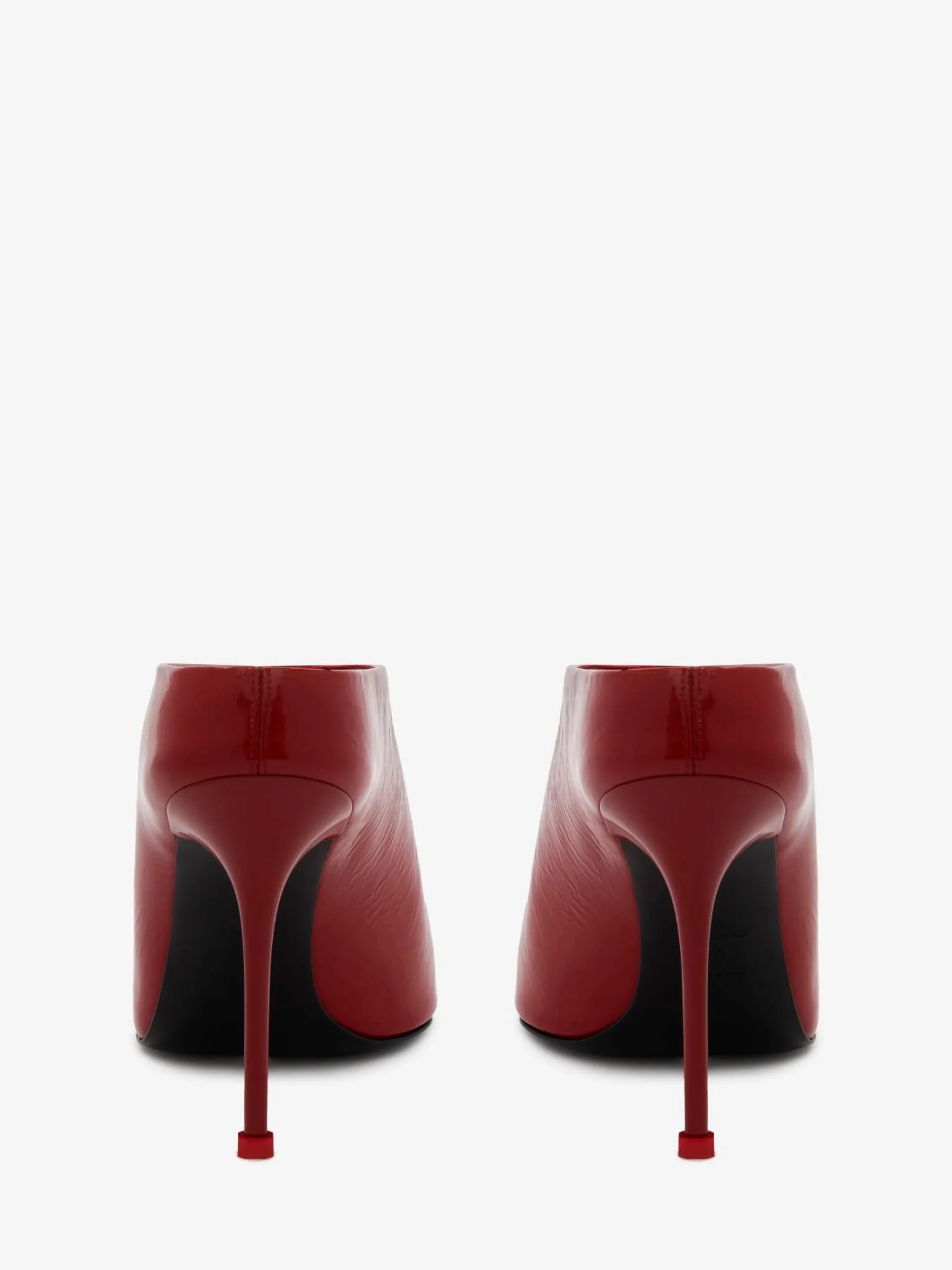 New Alexander McQueen Women's Thorn Mule in Lust Red