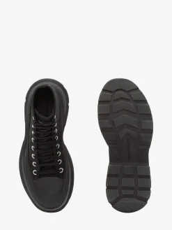 Best Sale Alexander McQueen Women's Tread Slick Boot in Black