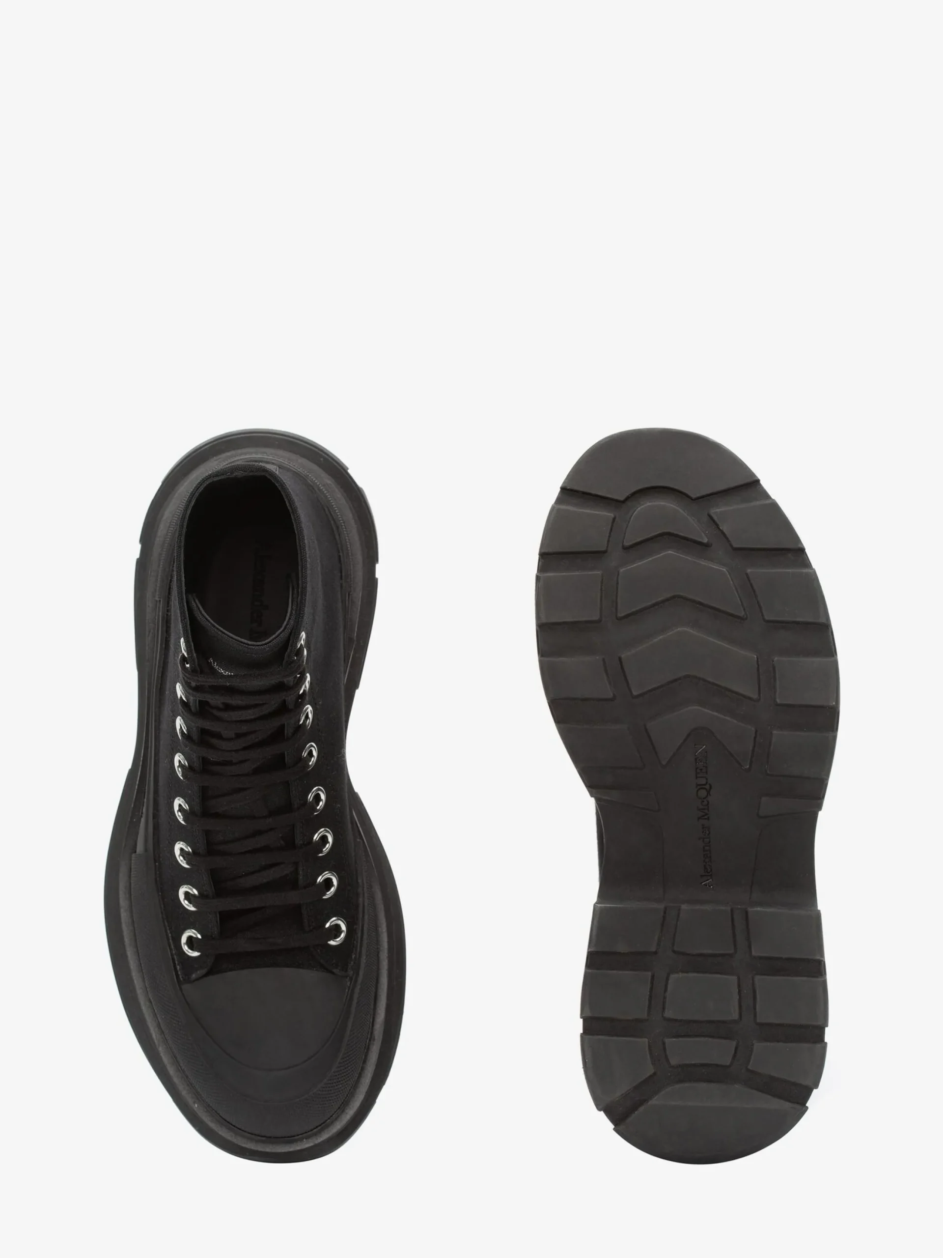 Best Sale Alexander McQueen Women's Tread Slick Boot in Black