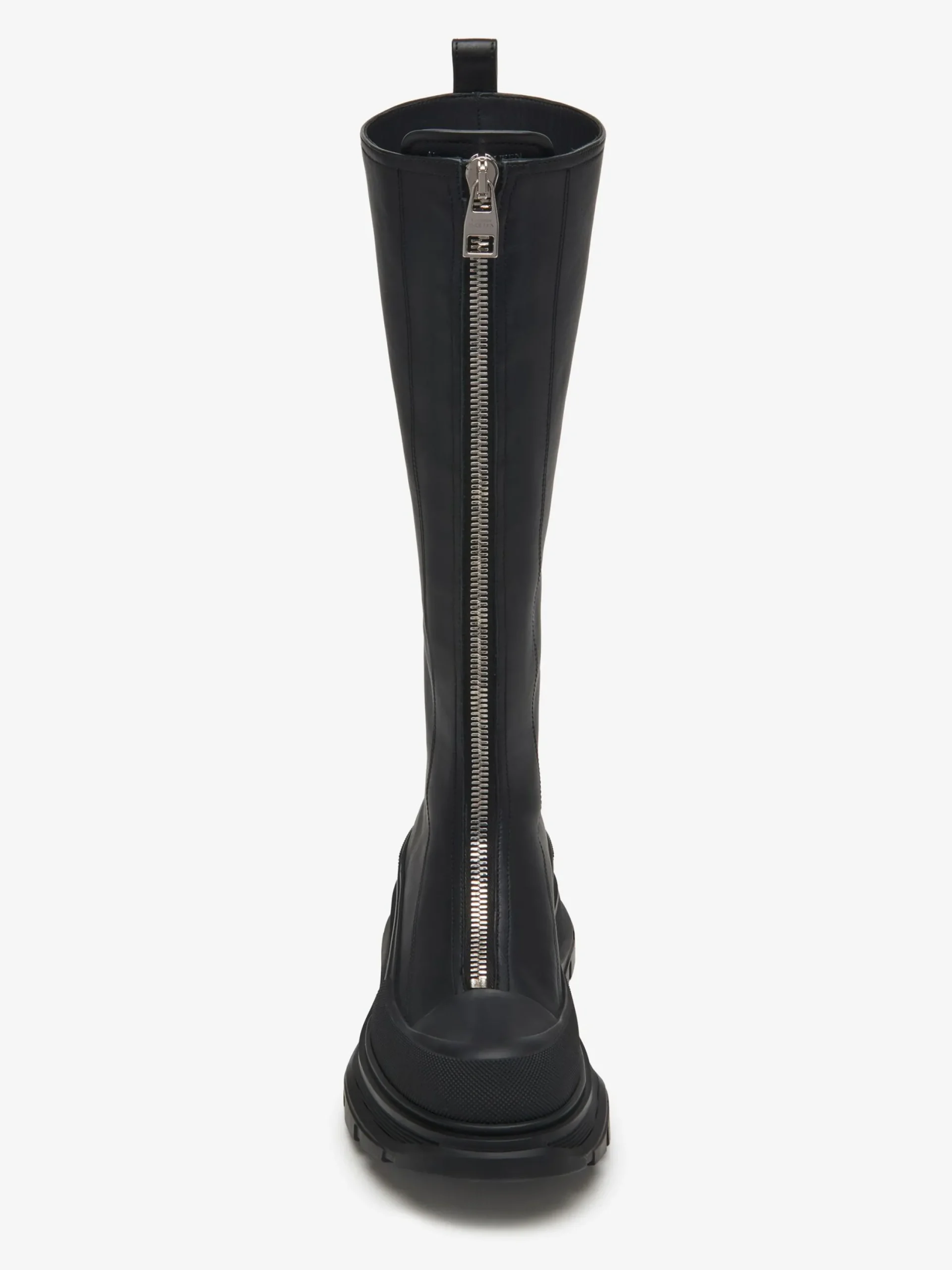 Fashion Alexander McQueen Women's Tread Slick Zip Boot in Black
