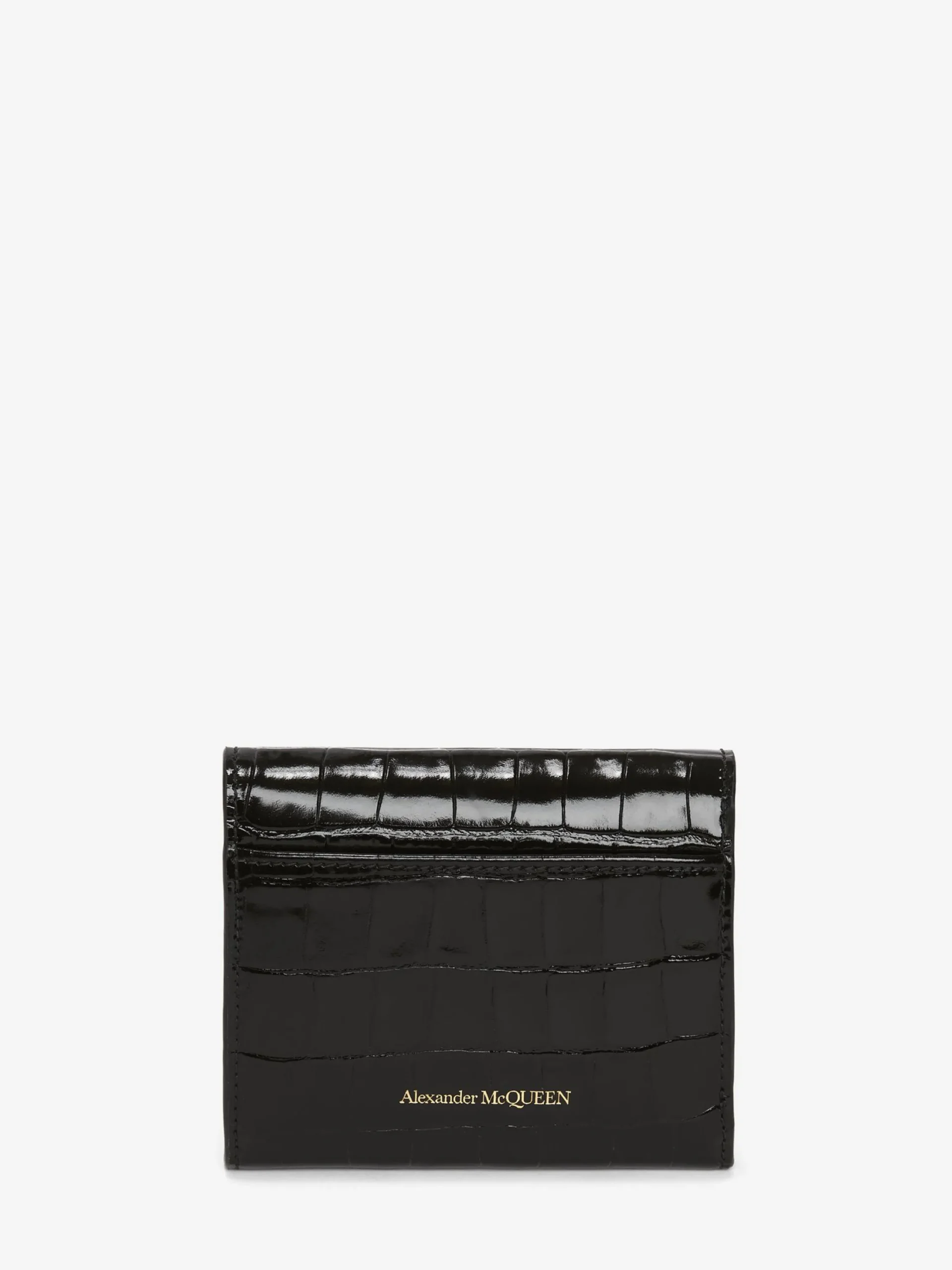 Flash Sale Alexander McQueen Women's Trifold Wallet in Black