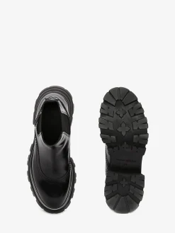 Flash Sale Alexander McQueen Women's Wander Chelsea Boot in Black