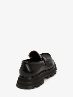 Online Alexander McQueen Women's Wander Loafer in Black